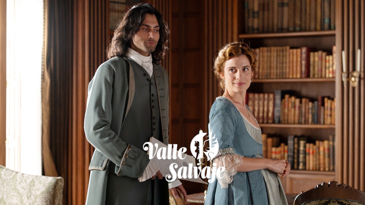 Rafael y Adriana en 'Valle Salvaje'.