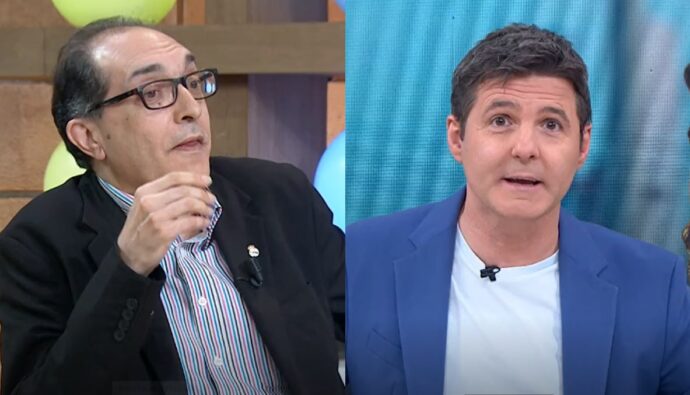 José Miguel Villaroya y Jesús Cintora en 'Malas Lenguas'.