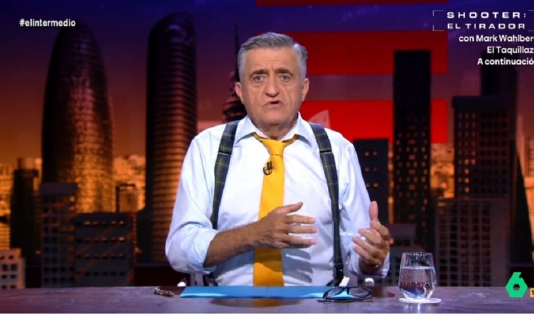 El Gran Wyoming en 'El Intermedio'.