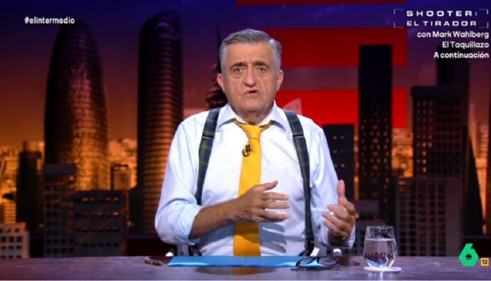 El Gran Wyoming en 'El Intermedio'.