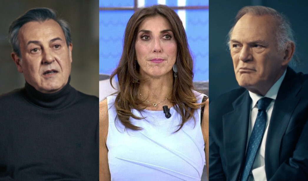 José Ribagorda, Paz Padilla y Pedro Piqueras