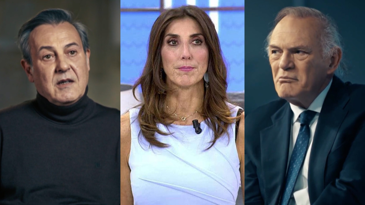 José Ribagorda, Paz Padilla y Pedro Piqueras