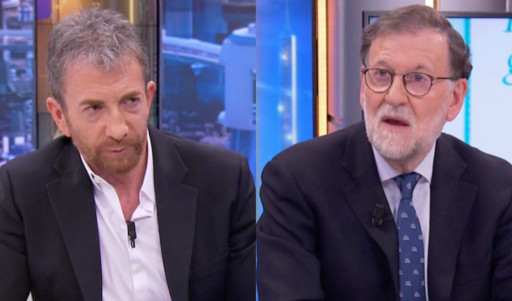 Pablo Motos y Mariano Rajoy