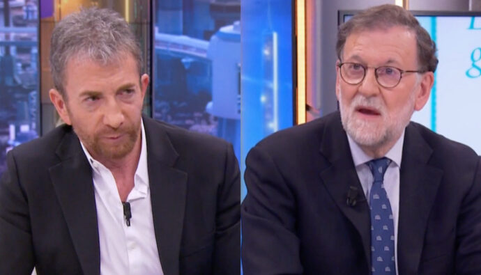 Pablo Motos y Mariano Rajoy