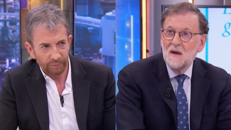 Pablo Motos y Mariano Rajoy