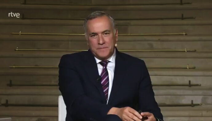 Xabier Fortes en el especial 'La noche en 24 horas'