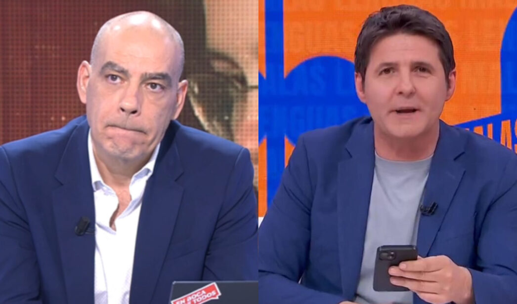 Nacho Abad y Jesús Cintora