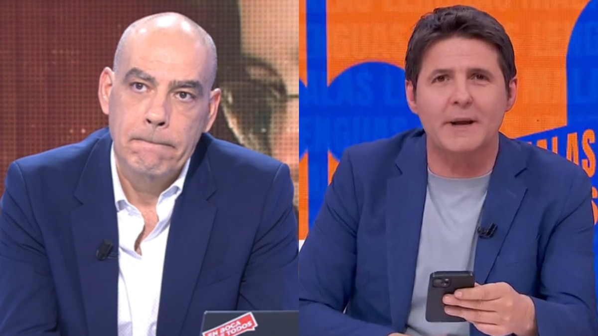 Nacho Abad y Jesús Cintora