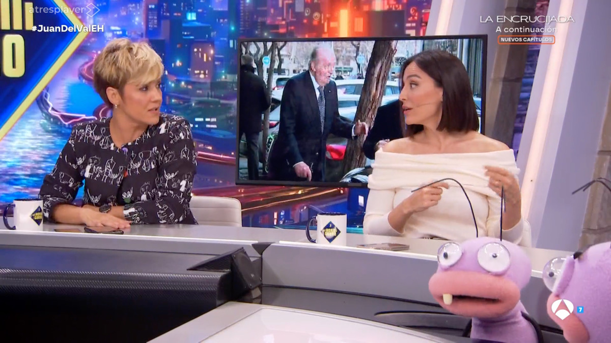 Tamara Falcó y Patricia Pardo en 'El Hormiguero'