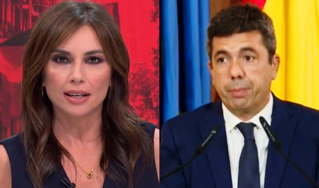 Marta Flich y Carlos Mazón