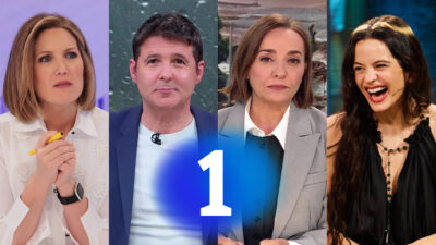 Silvia Intxaurrondo, Jesús Cintora, Pepa Bueno y Rosalía en La 1 de TVE