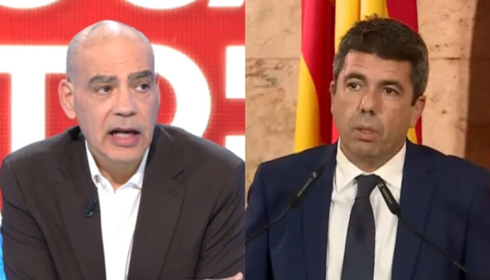 Nacho Abad y Carlos mazón