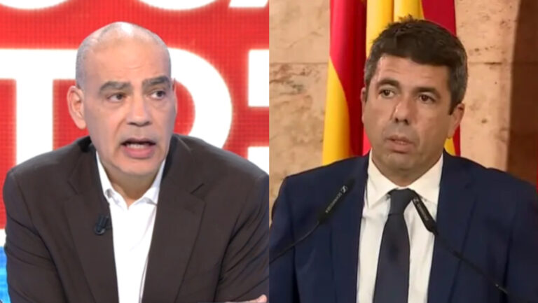 Nacho Abad y Carlos mazón