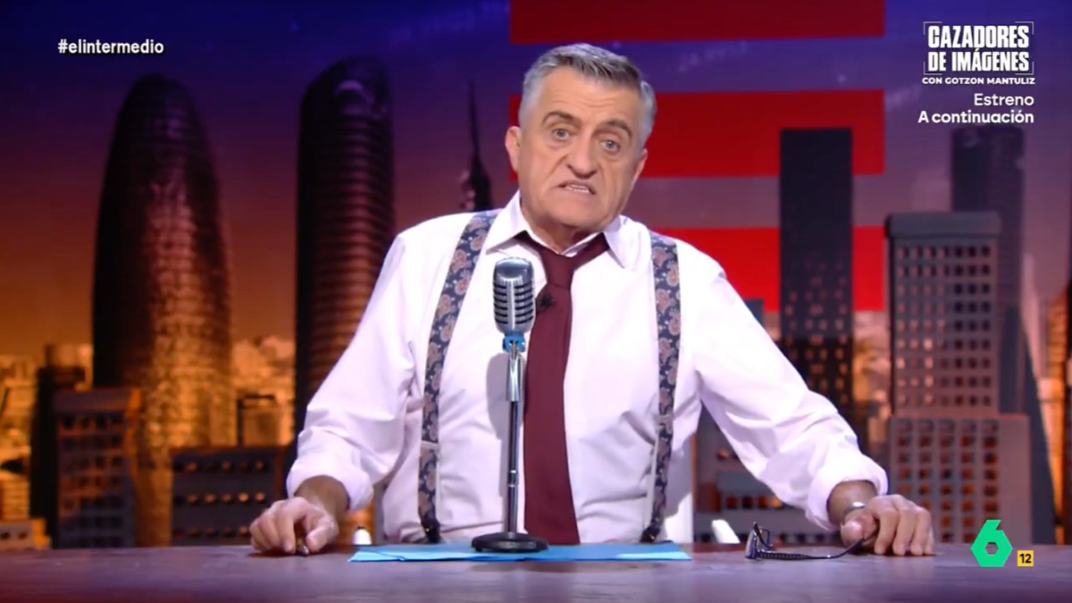 El Gran Wyoming en 'El Intermedio'