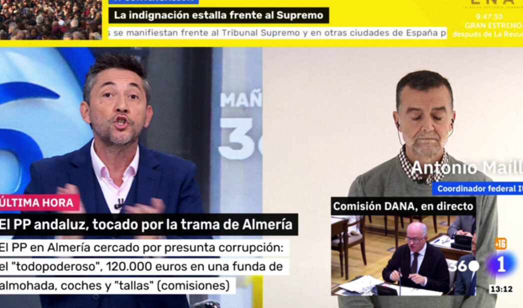 Javier Ruiz y Antonio Maíllo, enfrentados en 'Mañaneros 360'