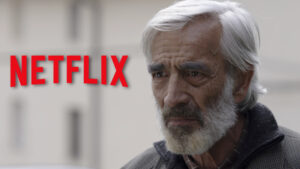 Imanol Arias y logo de Netflix