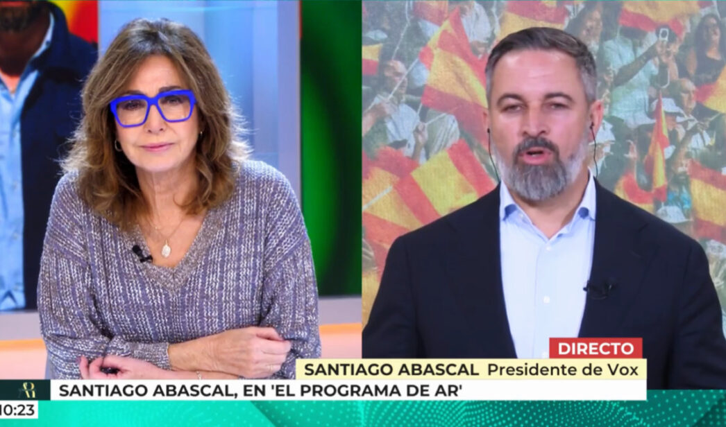 Ana Rosa Quintana y Santiago Abascal