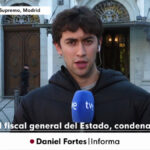 Daniel Fortes, el hijo de Xabier Fortes, en el canal 24 horas