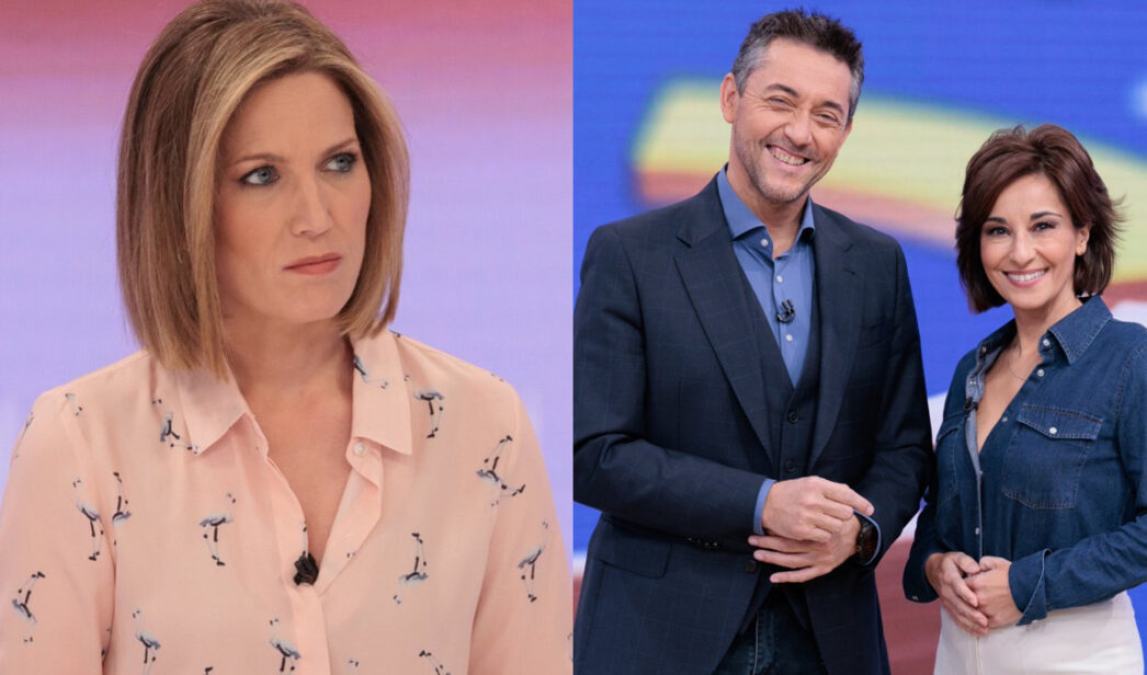 Silvia Intxaurrondo y Javier Ruiz y Adela González