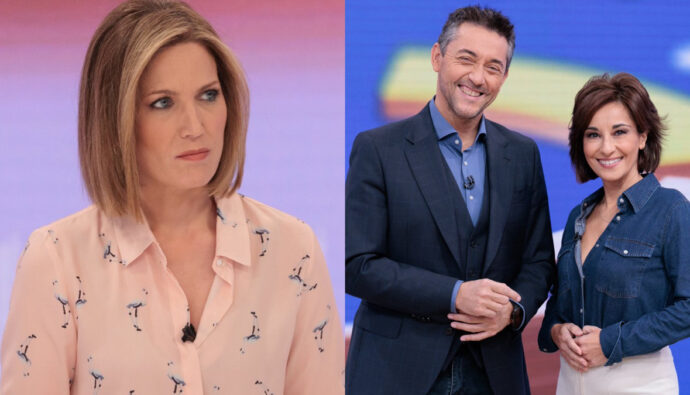 Silvia Intxaurrondo y Javier Ruiz y Adela González