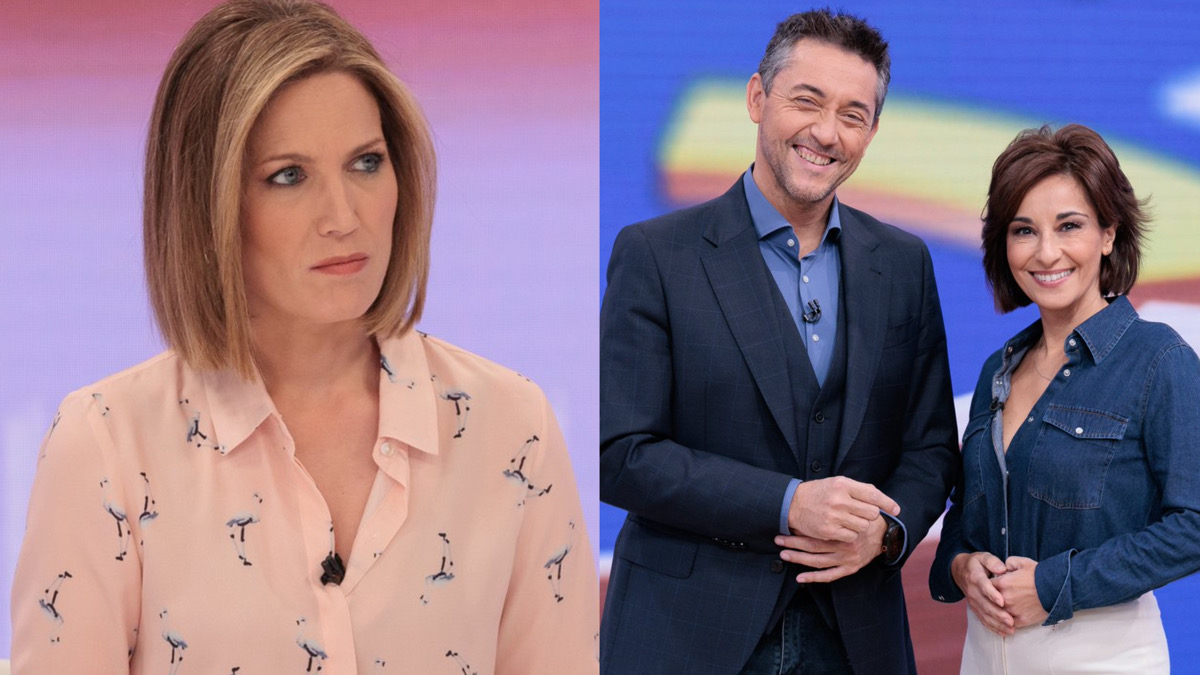 Silvia Intxaurrondo y Javier Ruiz y Adela González