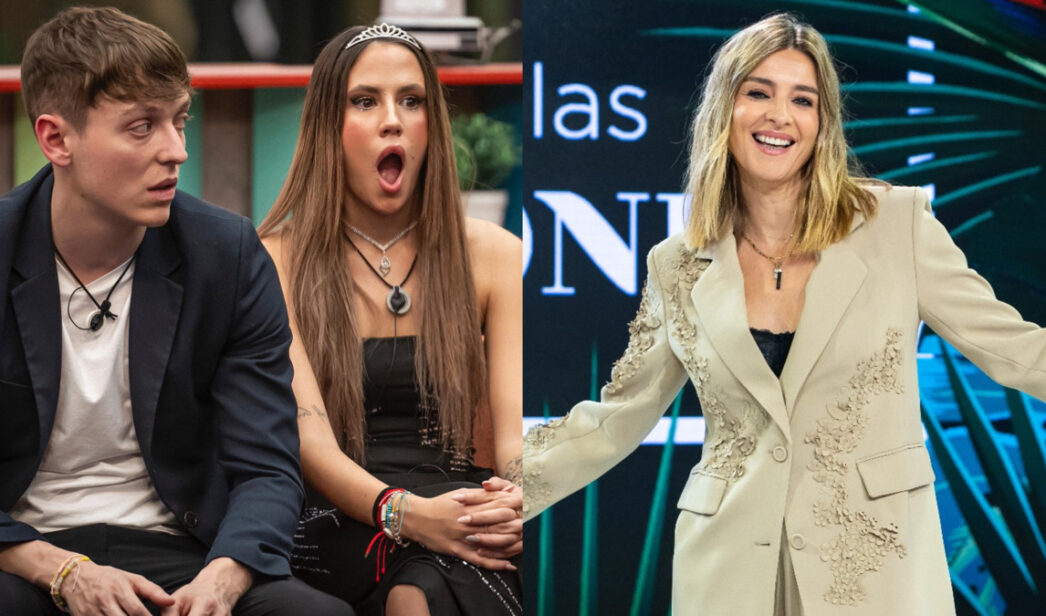 Raúl y Aroa en 'Gran Hermano' y Sandra Barneda