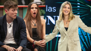 Raúl y Aroa en 'Gran Hermano' y Sandra Barneda
