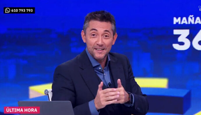 Javier Ruiz en 'Mañaneros 360' este martes