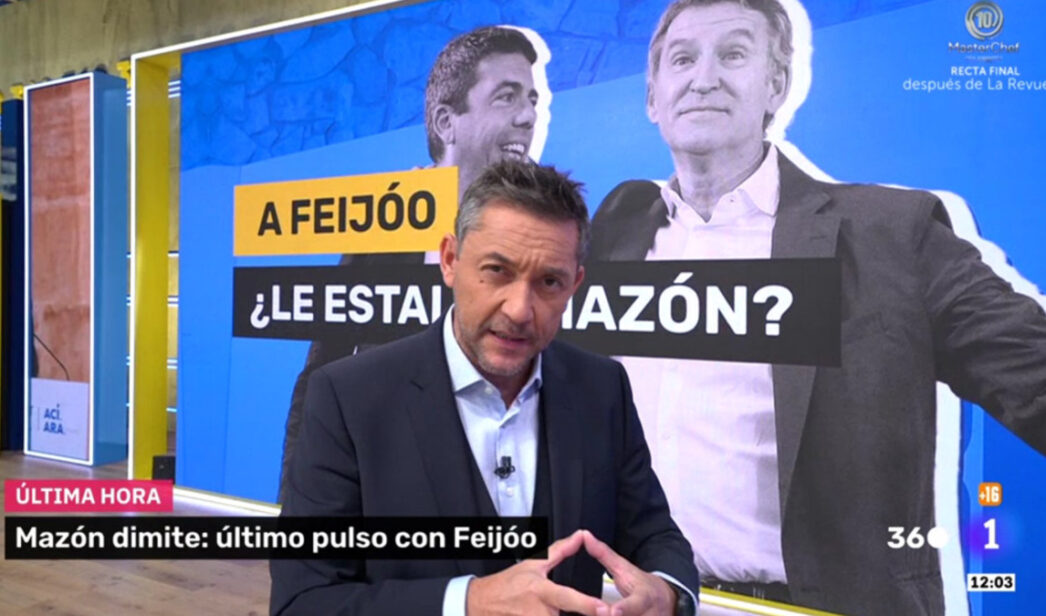 Javier Ruiz, ante la dimisión de Carlos Mazón