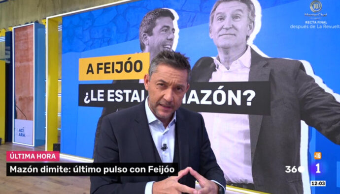 Javier Ruiz, ante la dimisión de Carlos Mazón