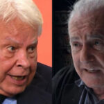 Felipe González y Víctor Manuel