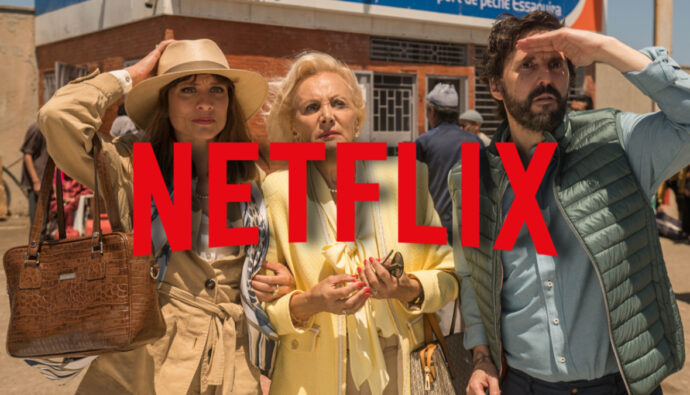 'Ocho apellidos marroquís' y logo de Netflix