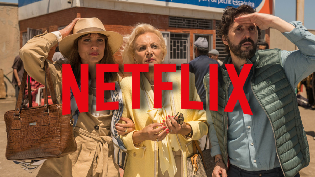 'Ocho apellidos marroquís' y logo de Netflix