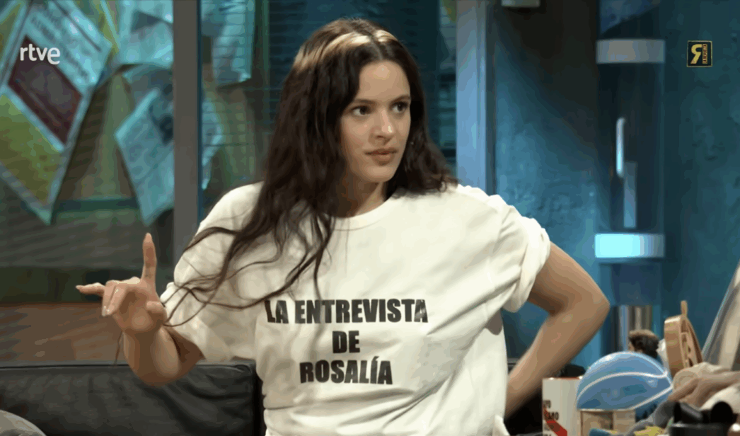 Rosalía en 'La Revuelta'