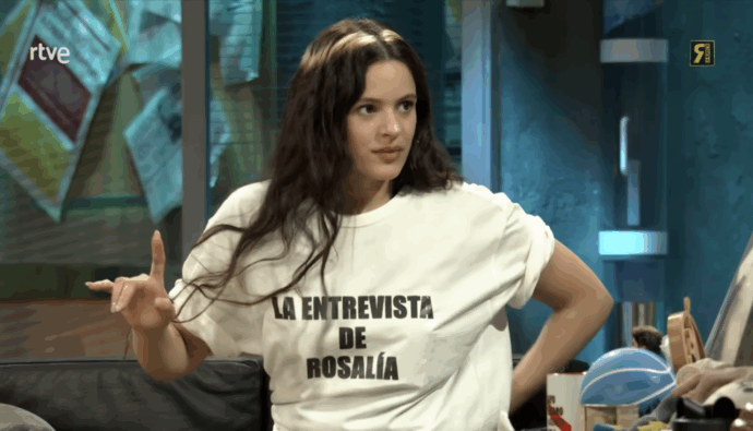 Rosalía en 'La Revuelta'