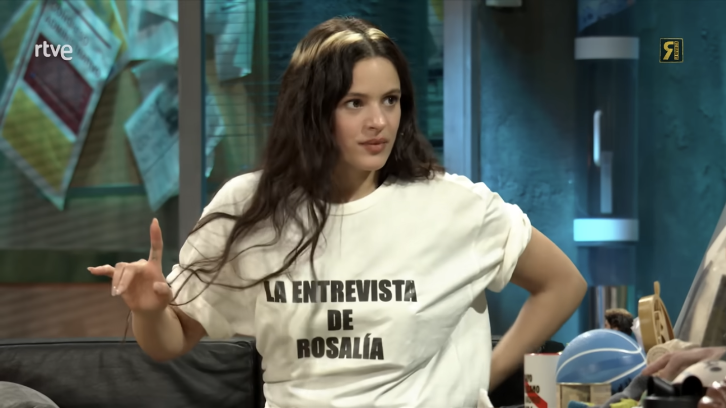 Rosalía en 'La Revuelta'