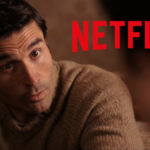 Álex García y el logo de Netflix