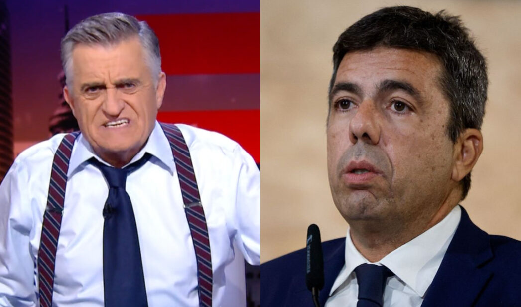 El Gran Wyoming y Carlos Mazón