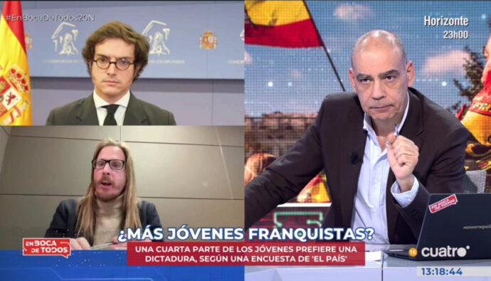 Grave ataque en Mediaset a TVE: El programa de Nacho Abad acusa a la cadena de hacer "apología del fascismo"