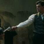 Guillermo Serrano (Lorenzo) y Xavi Lock (Curro), en el capítulo especial de 'La Promesa'