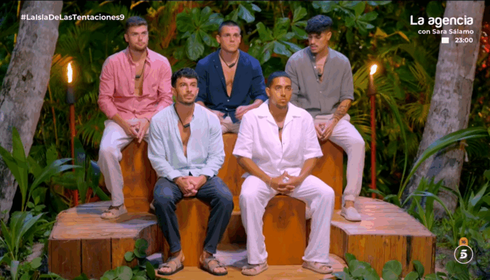 'La Isla de las Tentaciones 9', programa 9 en directo: Última hora de las segundas hogueras de chicos, con sanción para Gilbert