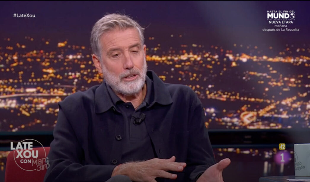 Emilio Aragón en 'Late Xou'