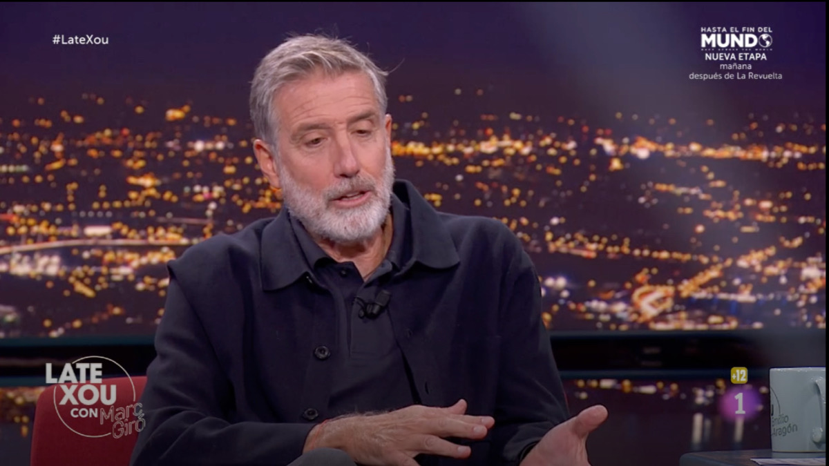 Emilio Aragón en 'Late Xou'