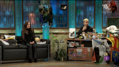 Luz Casal y David Broncano en 'La Revuelta'