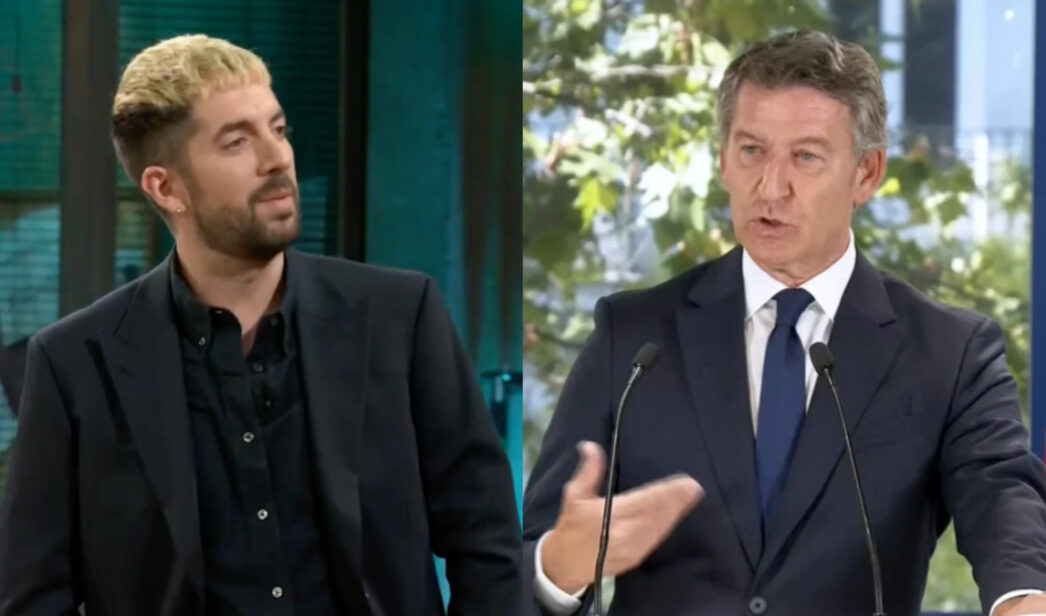 David Broncano y Alberto Núñez Feijóo