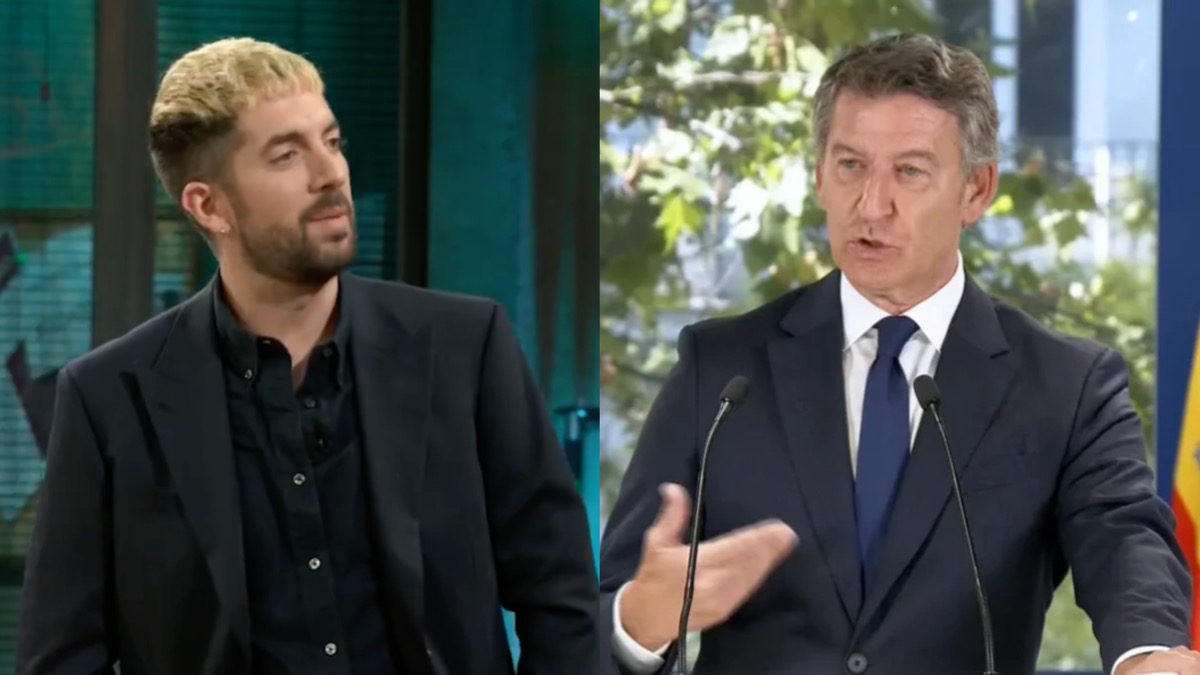 David Broncano y Alberto Núñez Feijóo