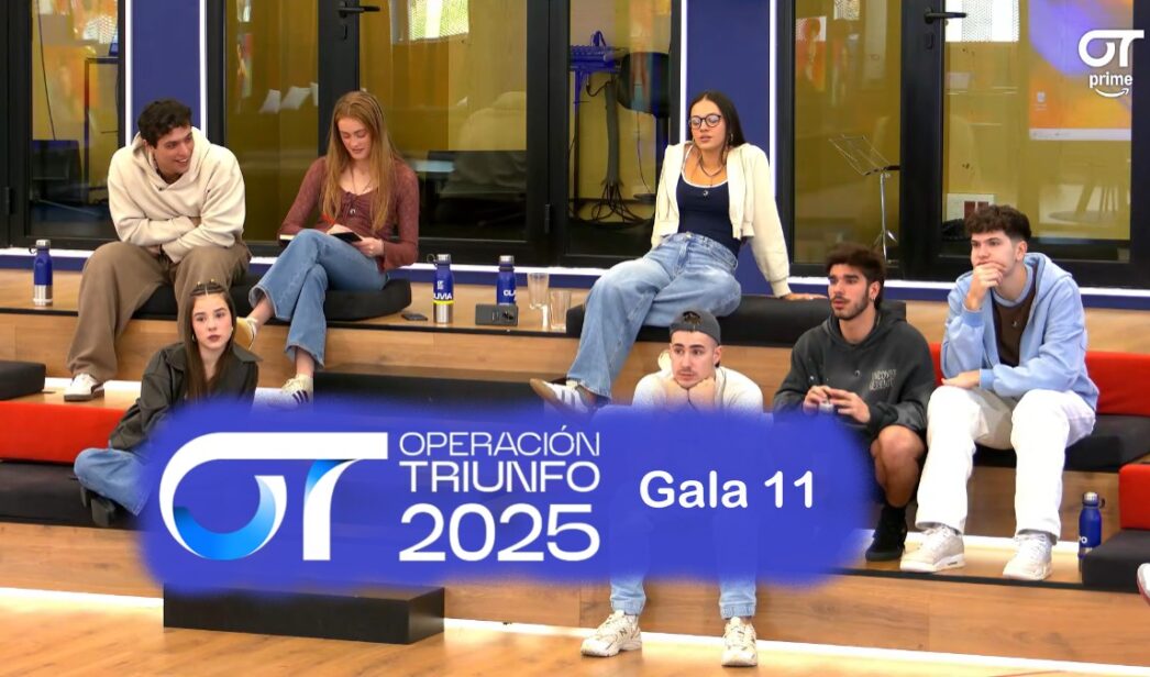 Reparto de temas de la gala 11 de 'OT 2025'.