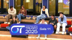 Reparto de temas de la gala 11 de 'OT 2025'.