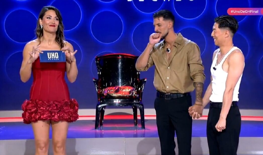 Nagore Robles y los finalistas de 'Uno de GH20' de Mediaset Infinity.