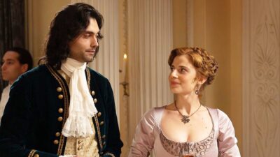 Rafael y Adriana en 'Valle Salvaje'.